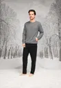 Uzun Kollu Yuvarlak Yaka Cepli Erkek Pijama Takım Doreanse 26K4595