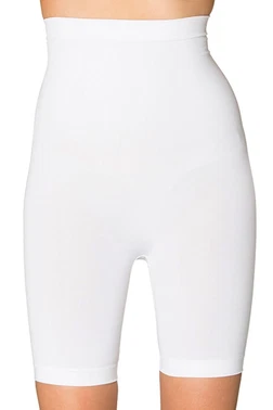 Uzun Paçalı Beyaz Toparlayıcı Kadın Korse FormActive 1010 