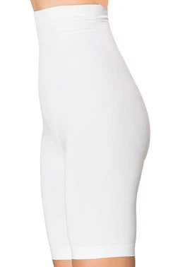 FormActive Uzun Paçalı Beyaz Toparlayıcı Kadın Korse FormActive 1010  - Alternatif Görünüm