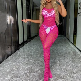 Vivaldy Özel Bölgesi Açık Geniş Fileli Vücut Çorabı Vivaldy 4632 - Alternatif Görünüm