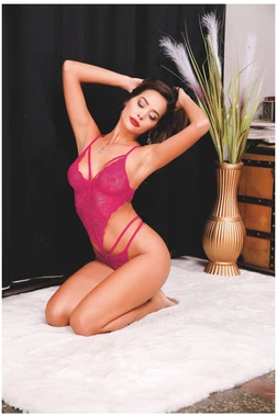 İzabel Yanları Açık Fantazi İpli kadın Body İzabel Z-006