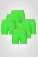 Yeşil Microfiber Likralı Sentetik Yapılı Erkek Boxer 6lı Set FormActive 4400 - 6 ADET Yeşil