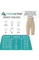 Yüksek Bel Sıkılaştırıcı Agraflı Korse Tayt FormActive 1022 Ten görsel 7