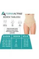Yüksek Bel Slip Kadın Korse FormActive 1030  Ten görsel 14