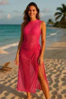 Zarafet Elbisesi Venlisa V2501 Pembe görsel 4