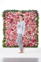 Zebra Desenli Kısa Kollu Penye Lycra Kadın Pijama Takımı Estiva 25172 Gri görsel 5