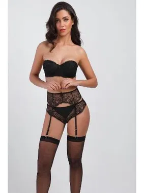 Büşra Straplez Dantelli Kadın Jartiyer Takım Büşra 116