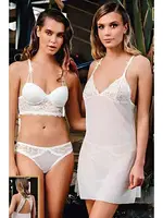 Sütyen Külot Kombinezon Takım Kadin Büşra 1312 Ekru detay görünüm