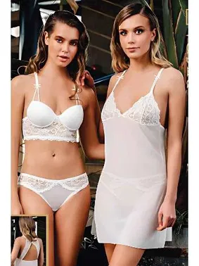 Büşra Sütyen Külot Kombinezon Takım Kadin Büşra 1312 - Alternatif Görünüm