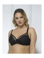 Toparlayıcı Minimizer Moonlight Sütyen 2178 Siyah detay görünüm