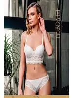 Destekli Balenli Kadın Sütyen Takım Büşra 315 Ekru detay görünüm