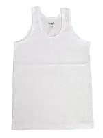 Erkek Çocuk Beyaz Atlet Anı 316 Beyaz