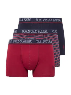 Us. POLO Assn. 3'lü Paket Pamuklu Erkek Boxer Us. POLO Assn. 80516
