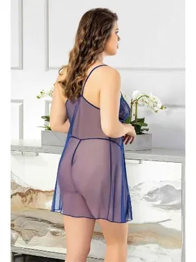 Miss Laris Transparan Büyük Beden Fantazi Gecelik Miss Laris 4405 - Alternatif Görünüm