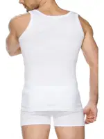 6lı Paket Erkek Penye Atlet Güryıldız 24001 - 6 ADET Beyaz detay görünüm