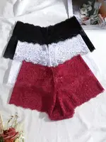 7 Adet Kadın Dantel Boxer Anıt IGO001 görsel 4