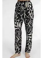 YeşilDesenli Lastikli Kadın Tek Alt Pijama Anı 9135 Yeşil