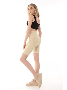 FormActive Agraflı Yüksek Bel Sıkılaştırıcı İki Beden İnceltici Korse Tayt FormActive 1012 - Alternatif Görünüm