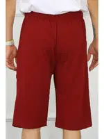 Cepli Pamuklu Bordo Erkek Kapri Akbeniz 27554 Bordo görsel 4