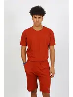 Erkek Pamuk Lakost Alt Üst Kaprili Pijama Takım Kremit Akbeniz 6872 Kiremit detay görünüm