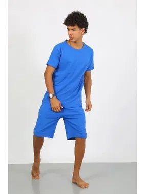 Akbeniz Pamuk Lakost Alt Üst Kaprili Erkek Pijama Takım Akbeniz 6872 - Alternatif Görünüm