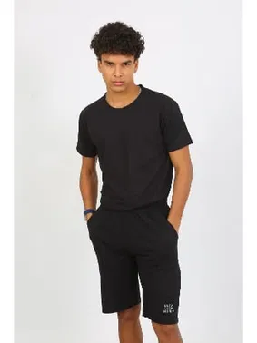 Akbeniz Siyah Penye Alt Üst Kaprili Erkek Pijama Takım Akbeniz 6872 - Alternatif Görünüm