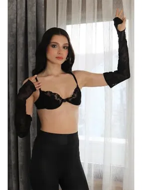 Akbeniz Balenli Dantelli Toparlayıcı Kadın Sütyen Takım Akbeniz 3462 - Alternatif Görünüm