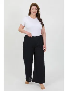 Akbeniz  Bürümcük Büyük Beden Kadın Pantolon Akbeniz 210076