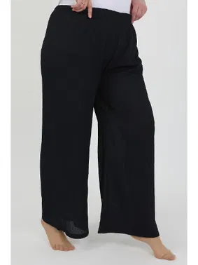 Akbeniz  Bürümcük Büyük Beden Kadın Pantolon Akbeniz 210076 - Alternatif Görünüm