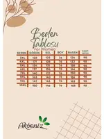 Yuvarlak Yaka Büyük Beden Kısa Kollu Penye Pijama Takımı Akbeniz 202510 görsel 4