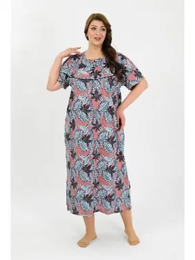 Akbeniz Büyük Beden Kısa Kol Somon Anne Gecelik Akbeniz 1377 - Alternatif Görünüm