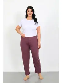 Akbeniz Büyük Beden Tek Alt Kadın Pijama Akbeniz 27555