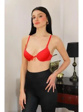 Akbeniz Destekli Balenli Önden Açılır Dekolteli Sütyen Akbeniz 2406 - Alternatif Görünüm