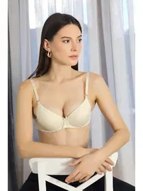 Akbeniz Kulaklı Destekli Balenli Kadın Sütyen Akbeniz 2009