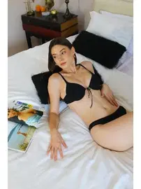 Akbeniz Önden Bağlamalı Destekli Sütyen Takım Akbeniz 3595