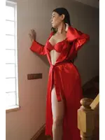 Kırmızı Destekli Sütyen Takım Akbeniz 3713  Kirmizi farklı açı