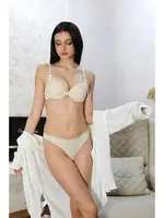 Ten Destekli Kadın Sütyen Takım Akbeniz 3713 Ten detay görünüm