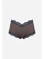 Kahverengi Kadın Pamuklu 2li Boxer Akbeniz 40277 Kahve detay görünüm