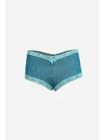 Kurdelalı Pamuklu 2li Kadın Boxer Su Yeşili Akbeniz 40278 Su Yeşili detay görünüm