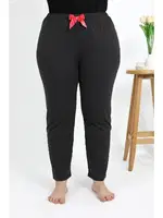 Tek Alt Pamuklu Büyük Beden Kadın Pijama Akbeniz 27559 görsel 4