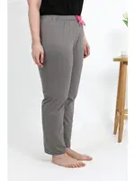 Pamuklu Büyük Beden Kadın Alt Pijama Akbeniz 27559 Vizon görsel 4