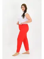 Kadın Pamuklu Büyük Beden Alt Pijama Kırmızı Akbeniz 27560 detay görünüm