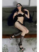 Taşlı Yarım Destekli Straplez Sütyen Takım Akbeniz 3685 Siyah