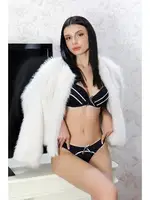 Yarım Destekli Kadın Sütyen Takım Akbeniz 3408 Siyah