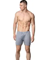 Arjantin Ribana 6lı Beyaz Erkek Boxer Gümüş 3058 - 6 Adet Gri detay görünüm