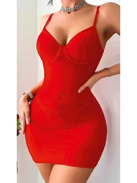 Lily Bianca Arkası İpli Transparan Tül Erotik Gecelik Lily Bianca LB-146 - Alternatif Görünüm