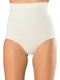 FormActive Bamboo Yüksek Bel Kadın Beyaz Slip Korse FormActive 1100 