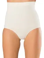 Bamboo Yüksek Bel Kadın Beyaz Slip Korse FormActive 1100  Beyaz