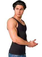 Bel Göbek Göğüs Sıkılaştırıcı İncelten Ekstra Etkili Korse Atlet FormActive 4800 Siyah görsel 4