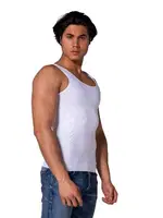 Bel Göbek Göğüs Sıkılaştırıcı İncelten Ekstra Etkili Korse Atlet FormActive 4800 Beyaz görsel 7